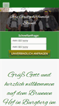 Mobile Screenshot of brunnenhof-burgberg.de